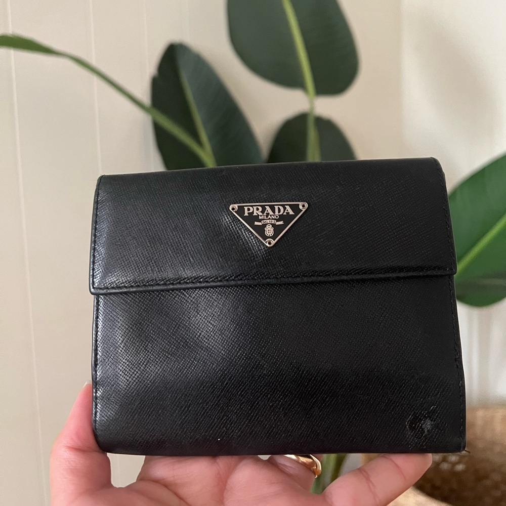 Prada Chanel  Nylon Lesther Long Wallet
